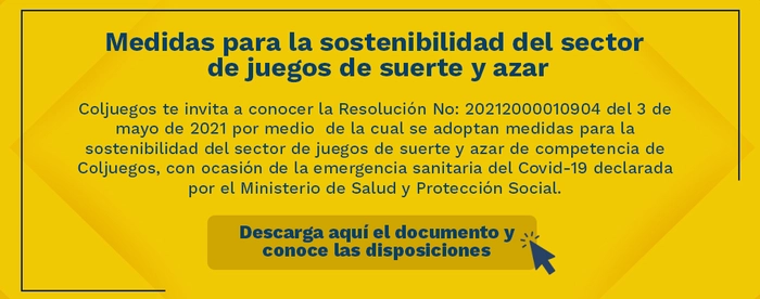 Medidas para el sector